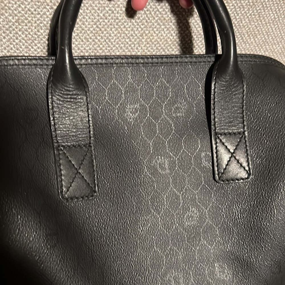 Authentic Dior Vintage Honeycomb Boston Bag Black - Picture 14 of 14